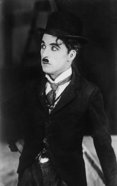 Charlie Chaplin 1889-1977, englantilainen amerikkalainen näyttelijä ja koomikko, 1928 tekijältä Unbekannt
