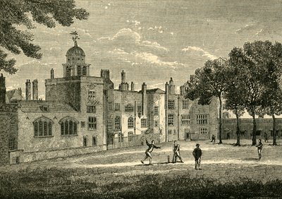 Charterhouse - The Quadrangle, 1872. tekijältä Unbekannt