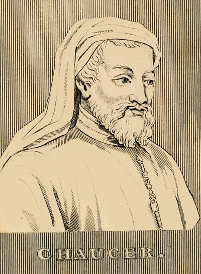 Chaucer, 1343-1400, 1830. tekijältä Unbekannt