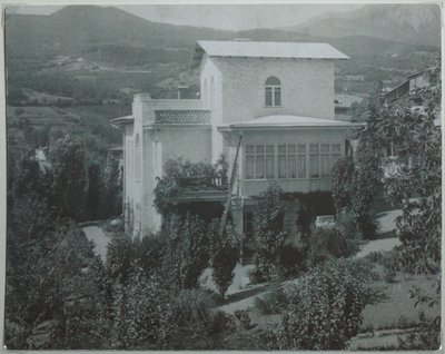 Tšehovin talo Jaltassa, 1890-luku tekijältä Unbekannt