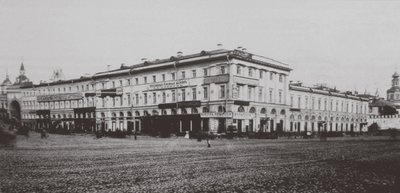 Chelyshev Inn Chelyshi Moskovassa, 1880-luku tekijältä Unbekannt