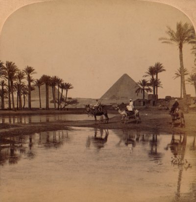 Cheops hedelmällisestä Niilin laaksosta Egyptistä, 1896 tekijältä Unbekannt