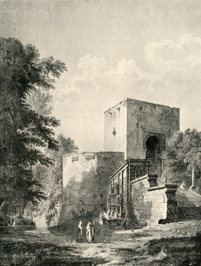 Alhambran pääportti, 1800-luku, 1907. tekijältä Unbekannt