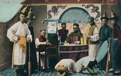 Kiinan tuomioistuin, c1900 tekijältä Unbekannt