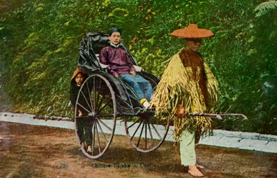 Kiinalainen riksa, 1900-luku tekijältä Unbekannt