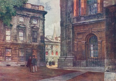 Christ Church - Peckwater Quadrangle, 1906 tekijältä Unbekannt
