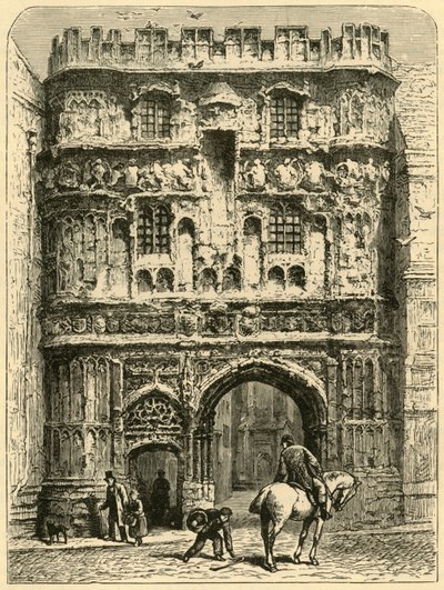 Christ Church Gateway, 1898. tekijältä Unbekannt