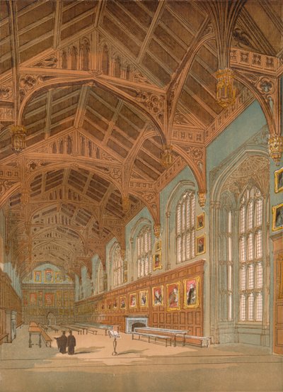 Christ Church Hall, Oxford, 1845, 1864 tekijältä Unbekannt