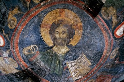 Kristus Pantokraattori, 1200-luku tekijältä Unbekannt