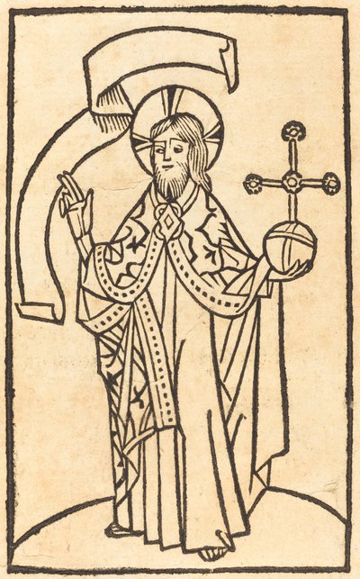 Kristus ennen Salvatorea, n. 1475. tekijältä Unbekannt