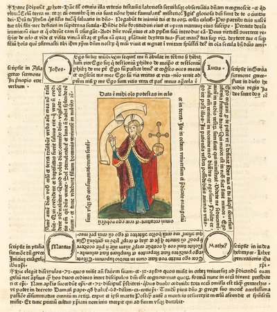 Kristus ennen Salvatorea, n. 1475. tekijältä Unbekannt