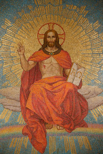 Kristus Majesteetissa - Pyhän Alphonsus Liguorin kirkko, Roma, Italia tekijältä Unbekannt