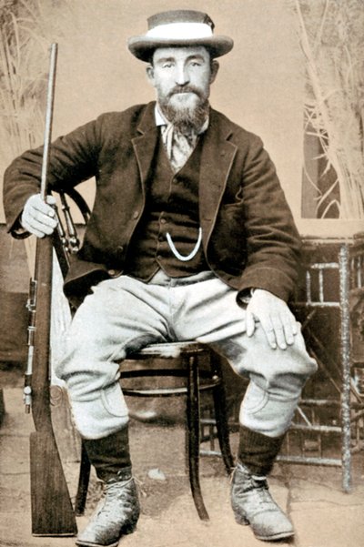 Christiaan de Wet, buurisotilas ja poliitikko, c1900 tekijältä Unbekannt