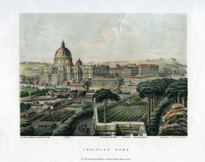 Christian Rooma, Italia, 1865 tekijältä Unbekannt