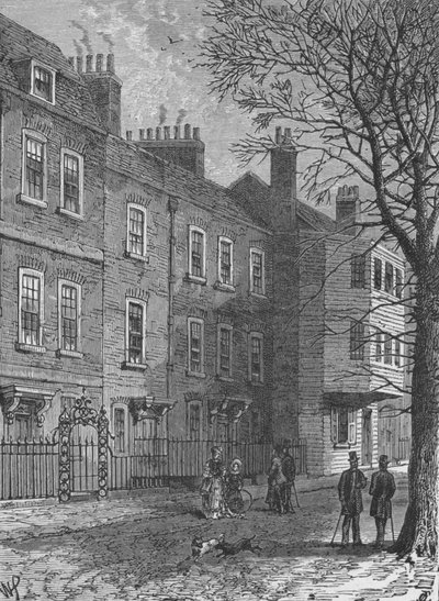 Church Row, Hampstead, 1890 tekijältä Unbekannt