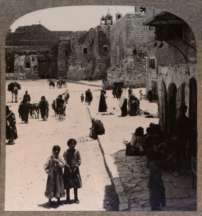 Syntymäkirkko, Betlehem, 1900 tekijältä Unbekannt