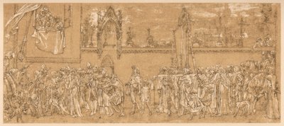 Cimabuen juhlittua Madonnaa kuljetetaan kulkueessa..., 1853-1855 c 1880-1882 tekijältä Unbekannt
