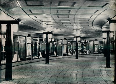 Piccadilly Circus Stationin kiertoalue, 1929 tekijältä Unbekannt