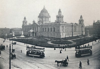 Kaupungintalo, Belfast, 1917 tekijältä Unbekannt