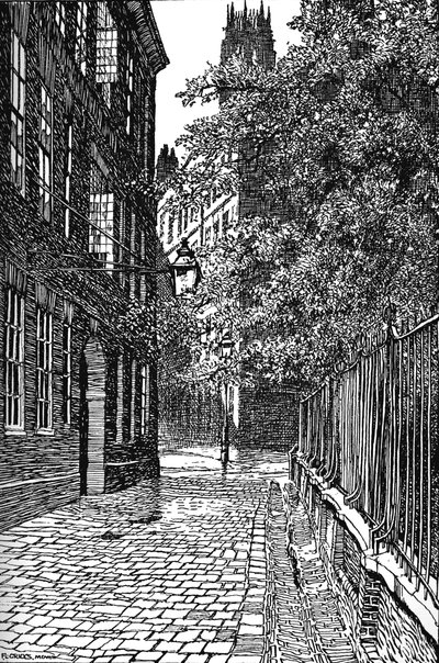 Cliffords Inn, Looking North, 1903 tekijältä Unbekannt