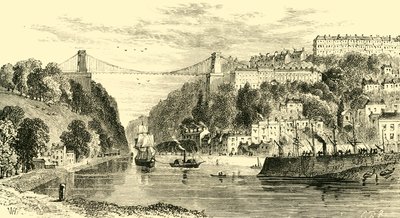 Clifton Suspension-Bridge, 1898. tekijältä Unbekannt