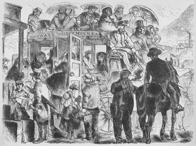 Linja-autot lomakohteisiin ja hotelleihin, c1859, 1938 tekijältä Unbekannt
