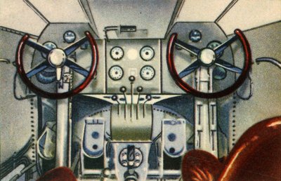 Ohjaamo Dornier-lentoveneessä, 1920-luku, 1932. tekijältä Unbekannt