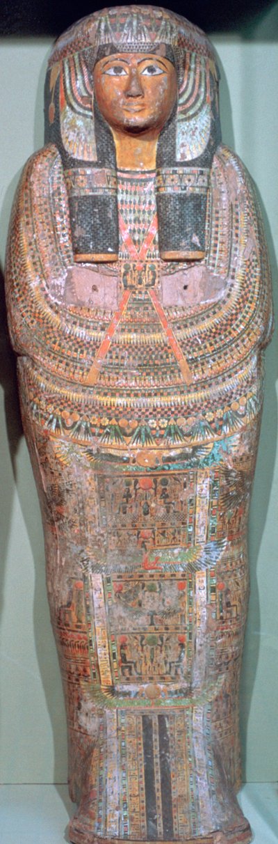 Muinaisen egyptiläisen papin Khons-Da-Khredin arkku, n. 1085 eaa. tekijältä Unbekannt