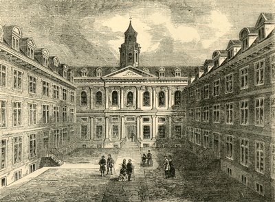 College of Physicians, Warwick Lane. Nelikulman sisäpuoli, c1872. tekijältä Unbekannt