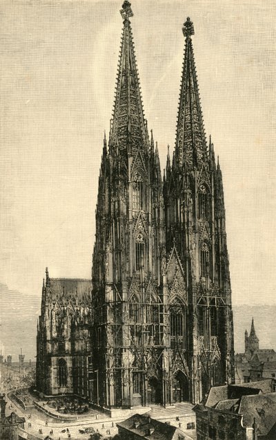 Kölnin tuomiokirkko, 1890. tekijältä Unbekannt