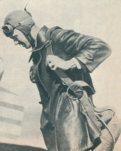 Eversti Charles A Lindbergh, yhdysvaltalainen lentäjä, 1931 c1937 tekijältä Unbekannt