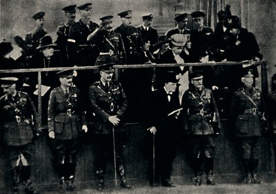 Siirtomaajoukot marssivat Lontoon läpi, 1919, 1945. tekijältä Unbekannt