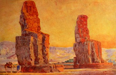 Theban kolossi, c1918-c1939. tekijältä Unbekannt