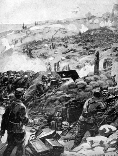 Taistelu Dardanelleilla, Achi Baba, 1915 tekijältä Unbekannt