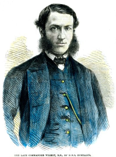 Komentaja Wilmot, HMS Euryalus, 1863 tekijältä Unbekannt