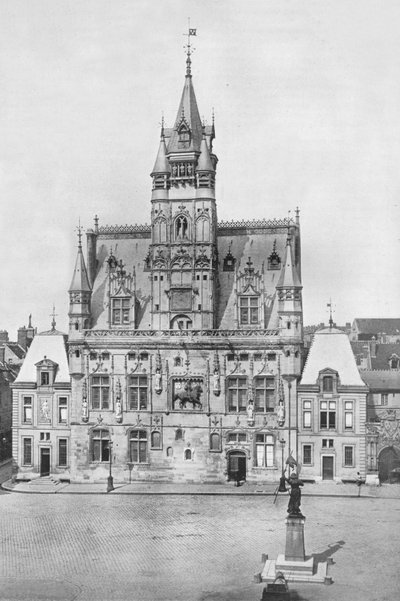 Compiegne: Kaupungintalo, 1914 tekijältä Unbekannt