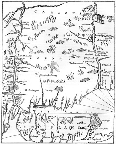Connecticut, 1600-luku vuonna 1880 tekijältä Unbekannt