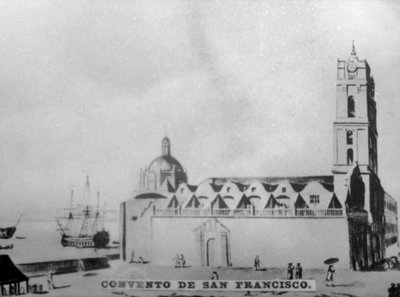 Pyhän Franciscon luostari, 1738, 1920-luku tekijältä Unbekannt