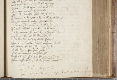 Kopio Chronicle Andrew of Wyntoun, Fol 224 recto, yksityiskohta, n. 1550 (muste paperille) tekijältä Unbekannt