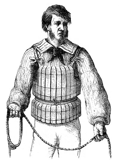 Korkkivyötärövyö, 1866 tekijältä Unbekannt