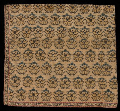 Huivin kulmafragmentti, 1700-luvun lopulla. tekijältä Unbekannt