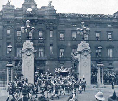 Kuningas Yrjö V:n ja kuningatar Marian kruunajaiset, Lontoo, 1911. tekijältä Unbekannt