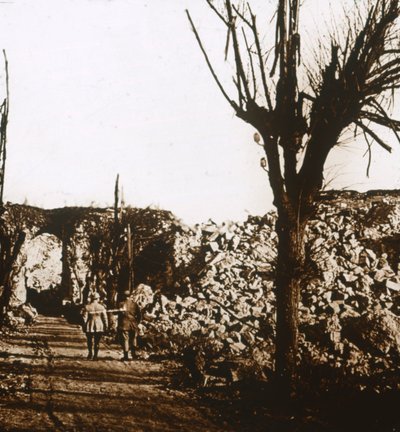 Coucy-le-Chateau, Ranska, c1914-c1918 tekijältä Unbekannt
