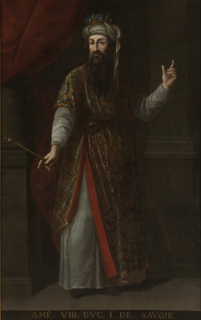 Kreivi Amadeus VIII Savoialainen 1383-1451 tekijältä Unbekannt