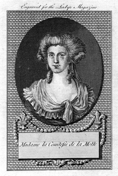 Kreivitär de la Motte, 1700-luvun loppu tekijältä Unbekannt