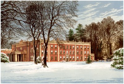 Cranbury Park, Hampshire, Chamberlaynen perheen koti, vuodelta 1880 tekijältä Unbekannt
