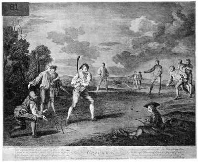 Kriketti vuonna 1743 1912 tekijältä Unbekannt