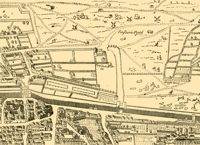 Cripplegate ja Neighbourhood, 1872. tekijältä Unbekannt