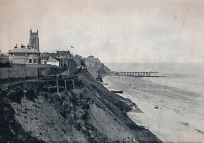 Cromer - Näytetään kirkko kallioilla, 1895 tekijältä Unbekannt