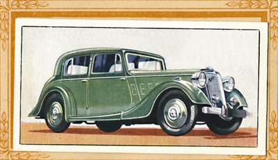 Crossley 10 Regis Saloon, 1936 tekijältä Unbekannt